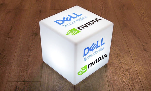 Illuminated Event Displays for Dell & NVIDIA