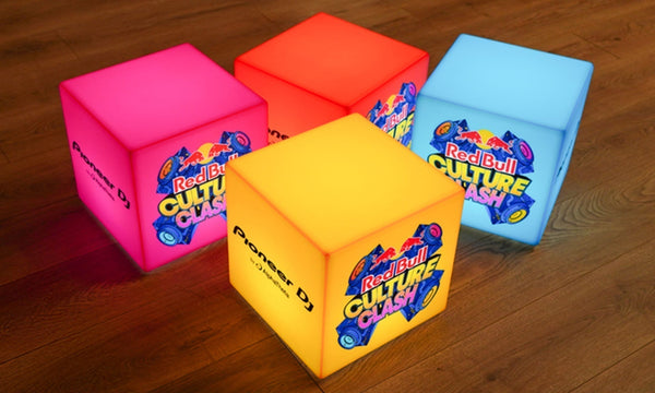 Branded Event Cubes for Red Bull Culture Clash