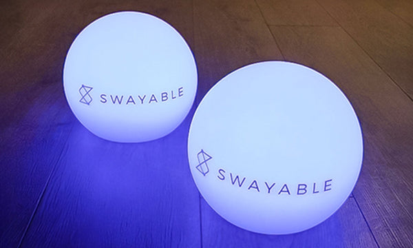 Custom Branded Centerpieces for Swayable