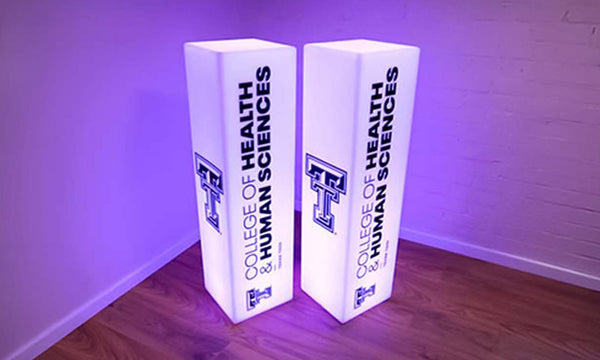 Texas Tech University's Custom Branded Lightboxes