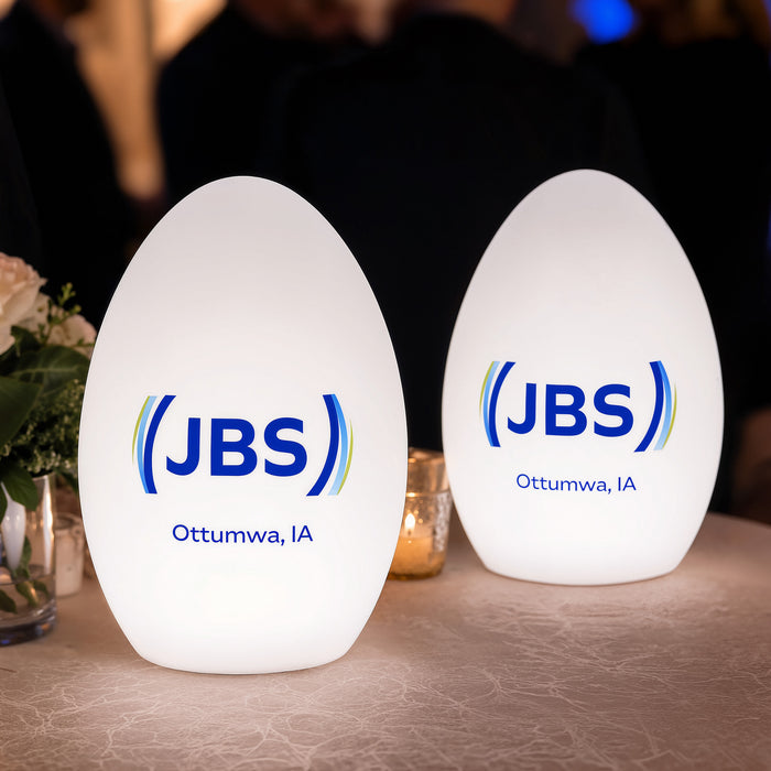 Bespoke Customized LED Table Center Lamp, Multi Color Illuminated Sign Light Box Display