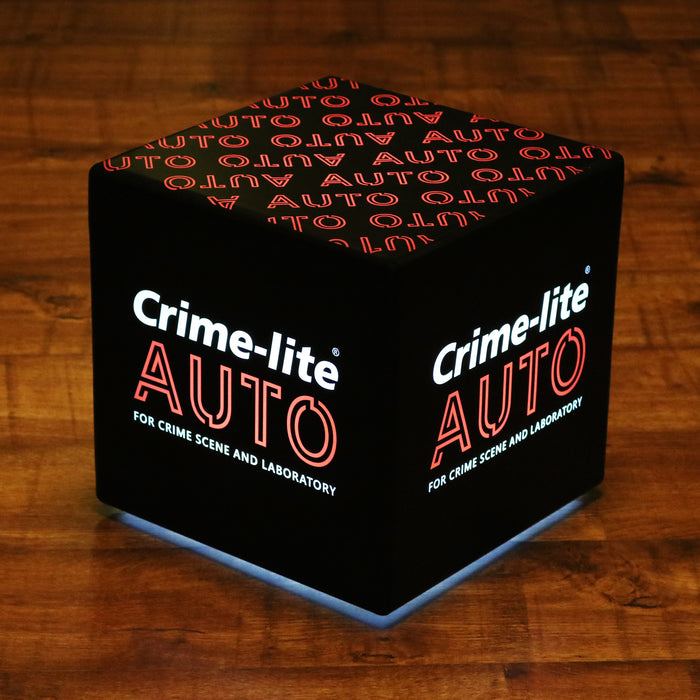 Personalized Custom LED Cube Stool Seat, Large Light Box Display, Illuminated Signage