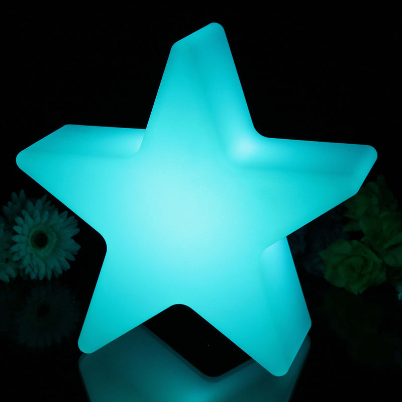 40cm Star Light, Cordless LED Floor Lamp for Kids, Christmas, Outdoor