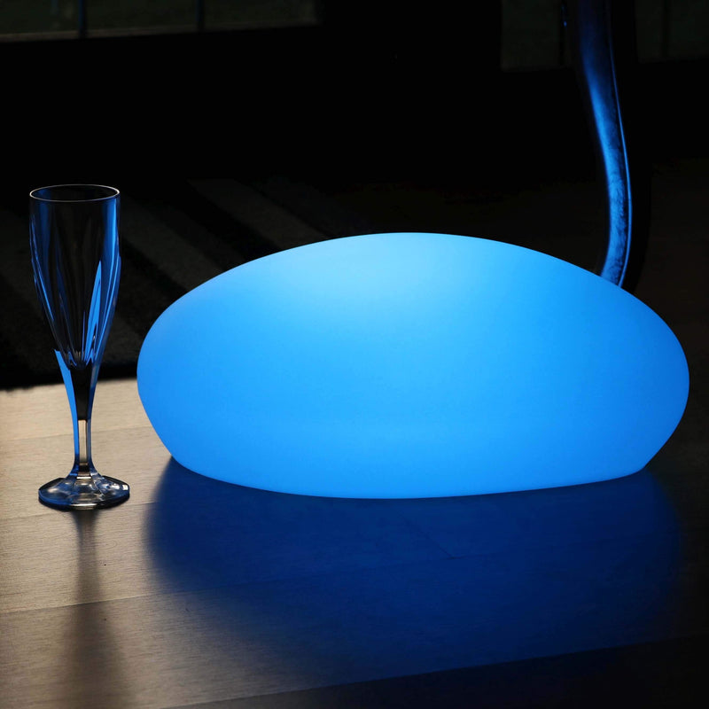 Decorative LED Table Lamp, Wireless Table Center Piece with Remote, Multicolor RGB Lighting