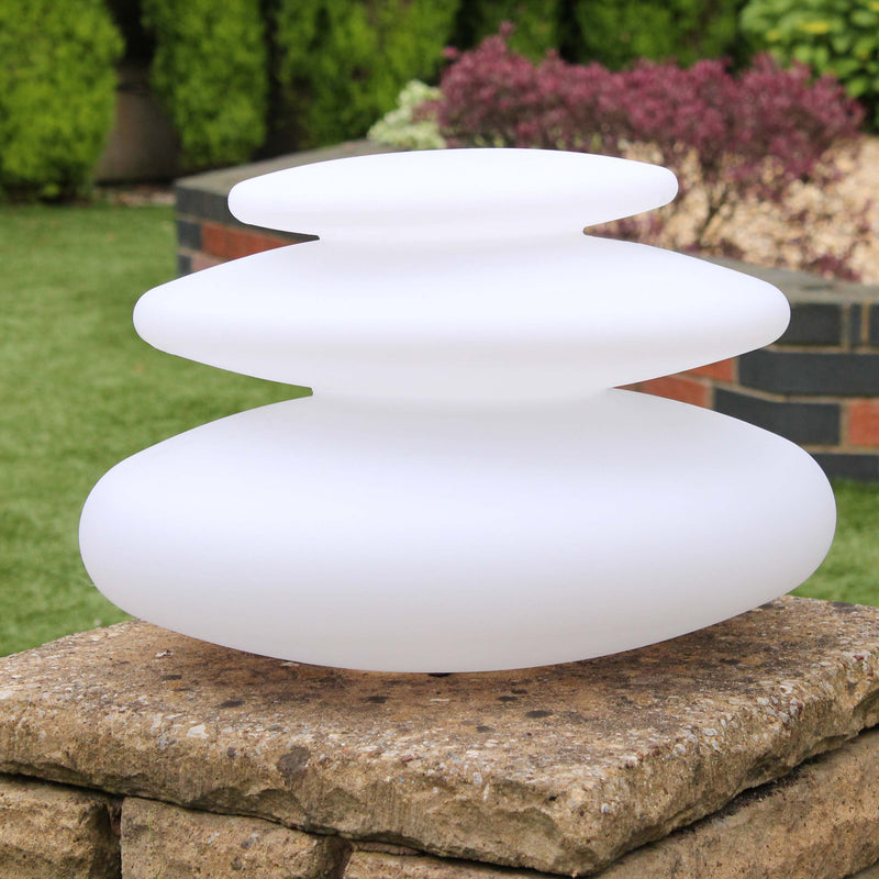 Decorative Wireless Outdoor LED Table Lamp, Multicolor, 28cm