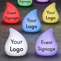 Table Top Signage for Experiential Marketing Events, Customizable Light Boxes, Personalized LED Tabletop Signs for Launch Parties, Convention Signage
