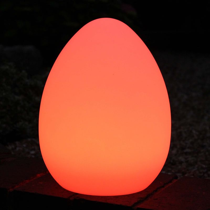 Decorative Cordless RGB Table Lamp, Outdoor Garden Light, 27cm