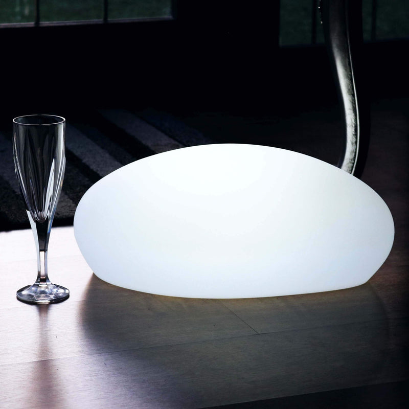 Decorative LED Table Lamp, Wireless Table Center Piece with Remote, Multicolor RGB Lighting