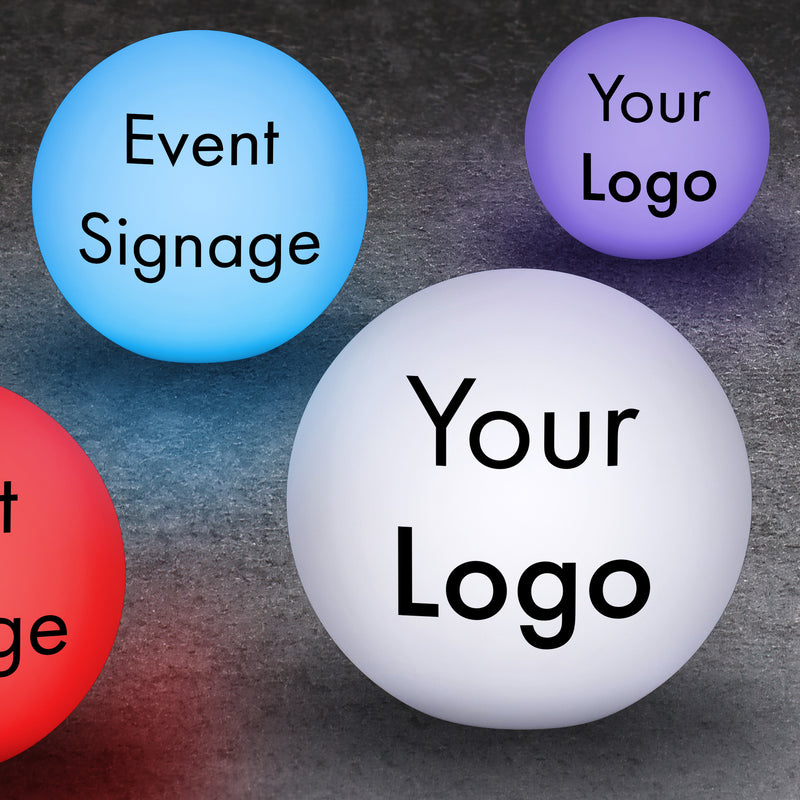 Corporate Event Branding Ideas for Conferences, Lightbox Signs, Corporate Function Decor for Expo, Branding Idea for Events, Round LED Light Box Sign