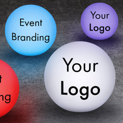 Event Booth Signs for Conferences, Lighted Sign Box, Custom Trade Show Displays for Event Marketing, Corporate Event Branding, Spherical Light Box