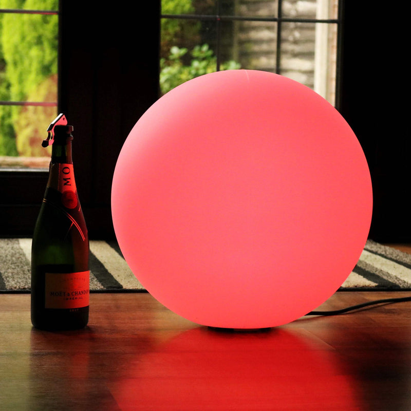 Floor Lamp Ball, 40cm, Mains Powered, Multicolor Free Standing Light