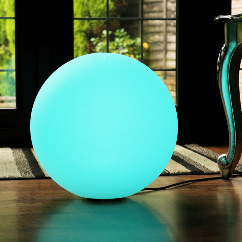 Floor Lamp Ball, 40cm, Mains Powered, Multicolor Free Standing Light