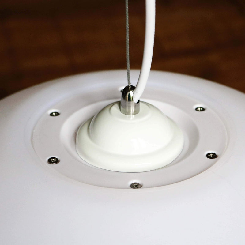 Large 60cm Hanging Pendant Light, 60cm LED E27 Sphere Ceiling Lamp, Illuminated Ball Sphere Globe