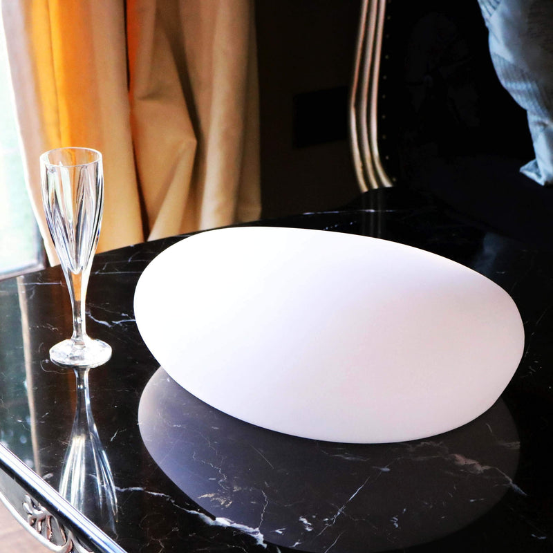 Decorative LED Table Lamp, Wireless Table Center Piece with Remote, Multicolor RGB Lighting