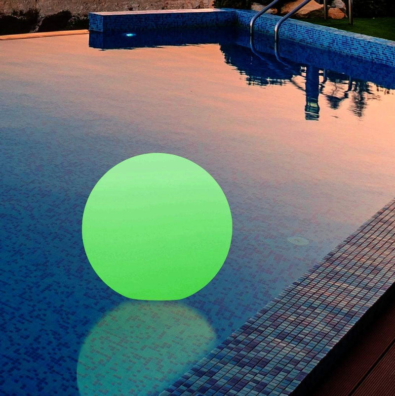 Floating Pool Lamp, Outdoor LED Garden Globe Sphere, 30cm, IP67