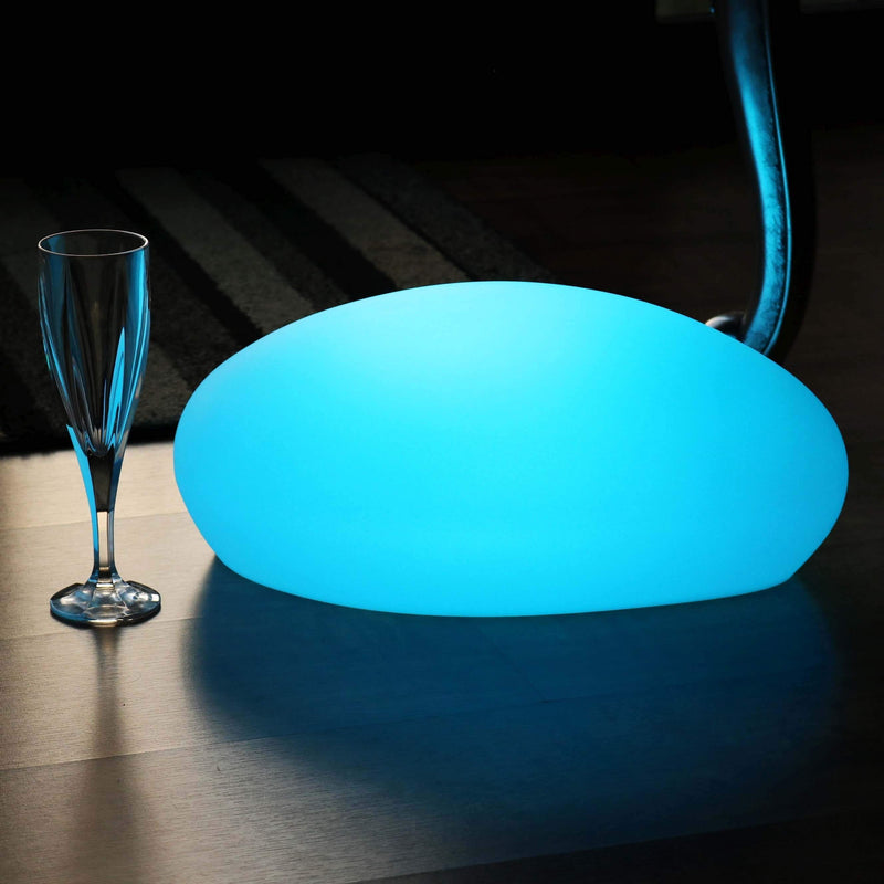 Decorative LED Table Lamp, Wireless Table Center Piece with Remote, Multicolor RGB Lighting