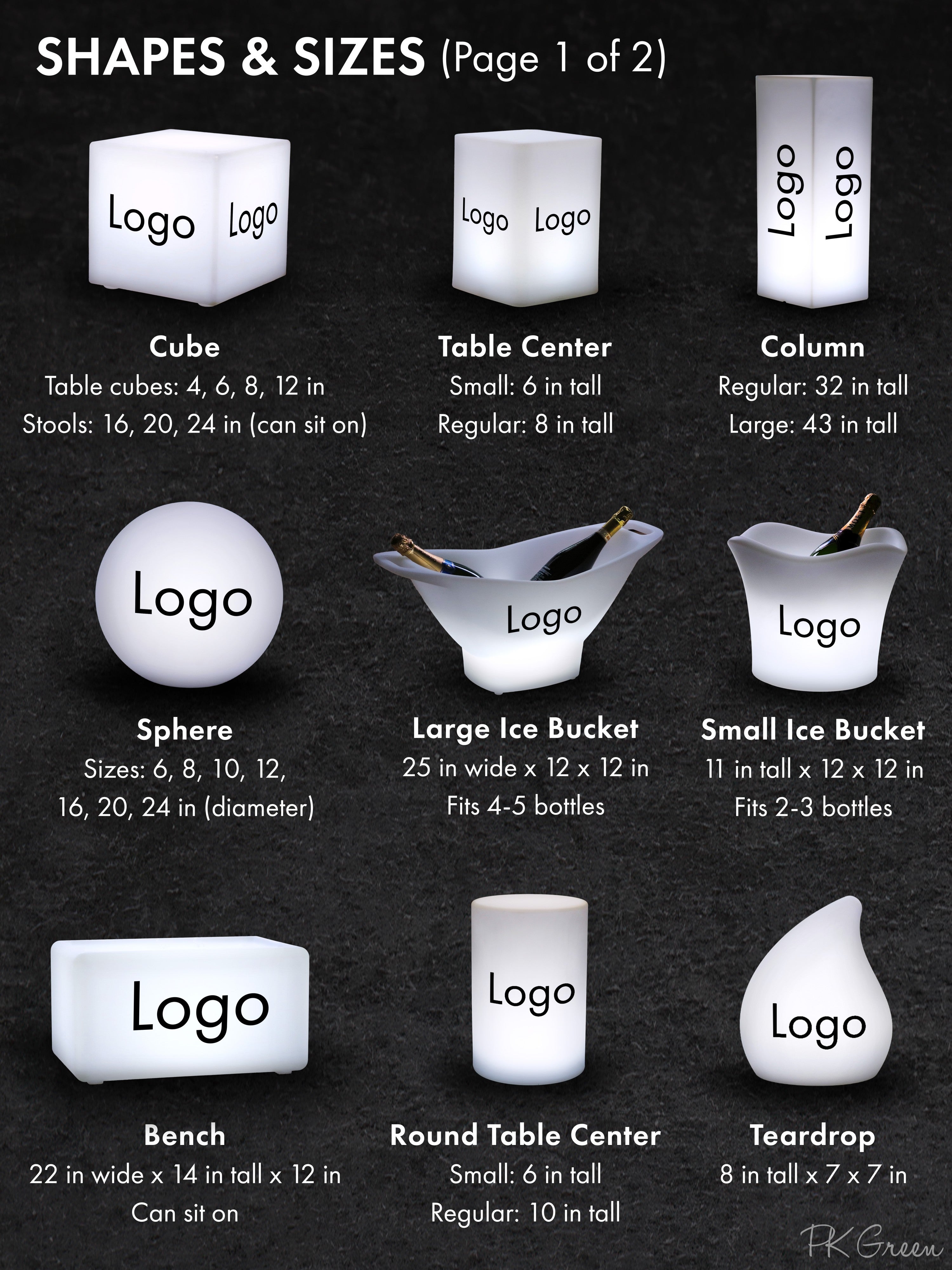 QR Code Table Signs for Conferences, Free Standing Light Boxes, Table ...