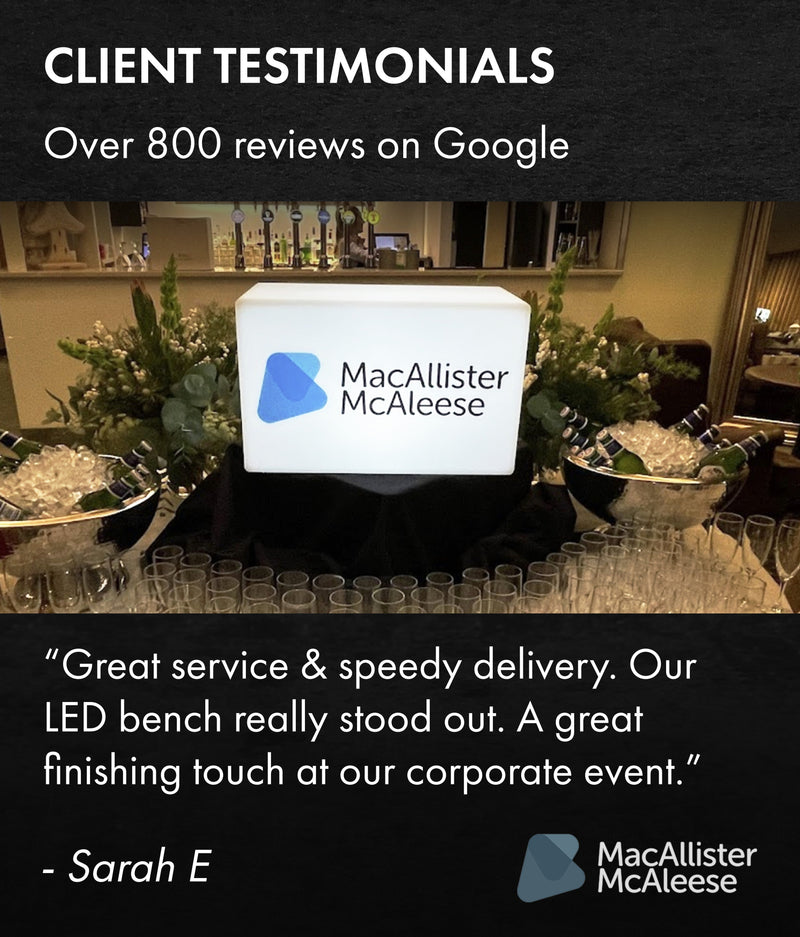 Personalized Corporate Gift Lightbox, Wireless Color Changing LED Display Cube Table Centerpiece