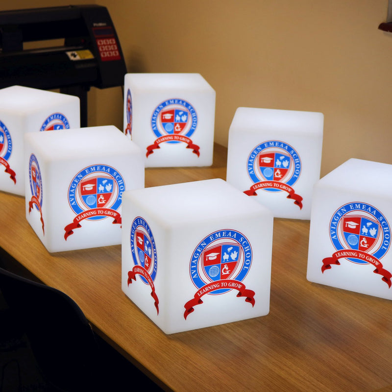 Custom Small Light Boxes Customized Branded Light Box, Multi-Color Free Standing Display Lamp ...