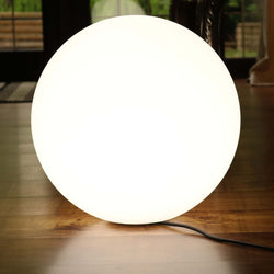 Modern Dimmable Decorative Floor Lamp for Living Room, 40cm LED Sphere