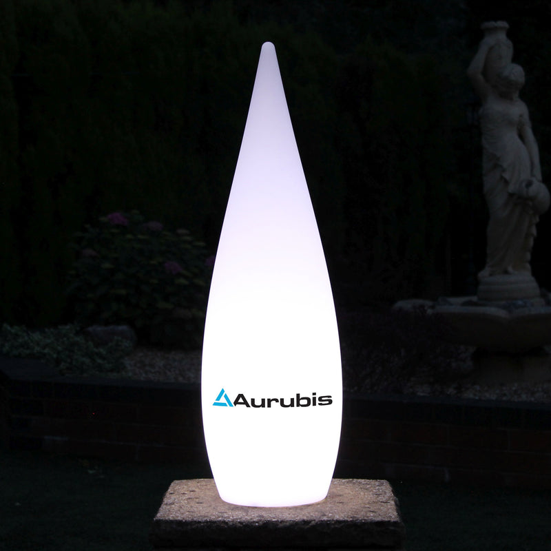 Large Personalised Free Standing Lamp, Wireless Custom Outdoor Designer Light Box, 120cm